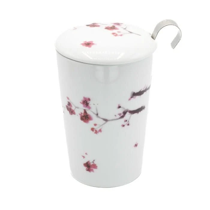 TEAEVE Cherry Blossom mok met zeefje