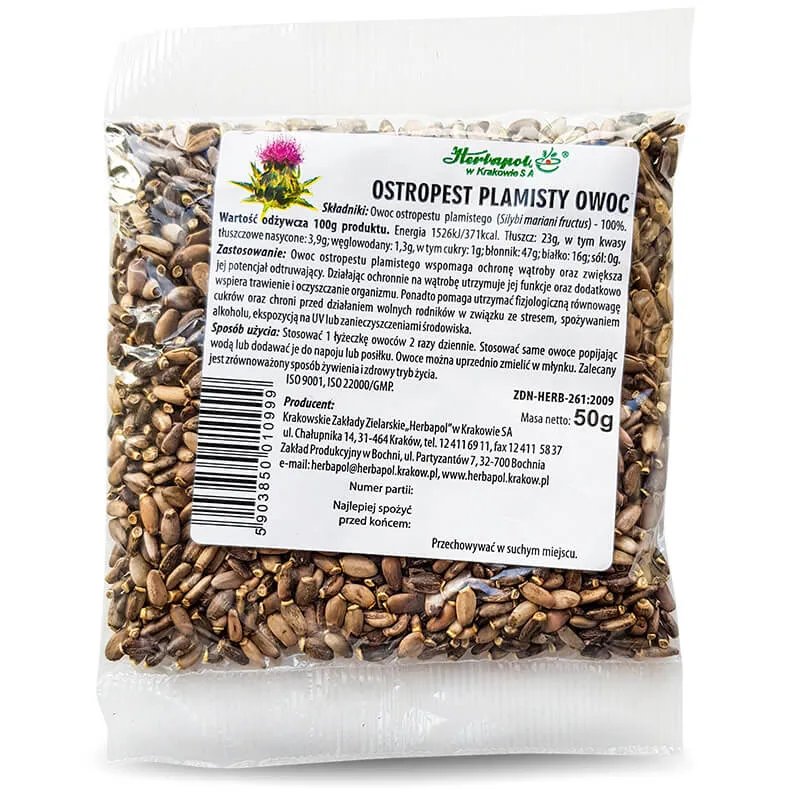 OSTROPEST PLAMISTY owoc 50g HERBAPOL DATA: 05.2026