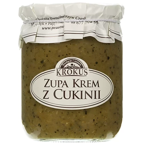 ZUPA KREM Z CUKINII BEZGLUTENOWA 470 g - KROKUS DATA: 03.2026