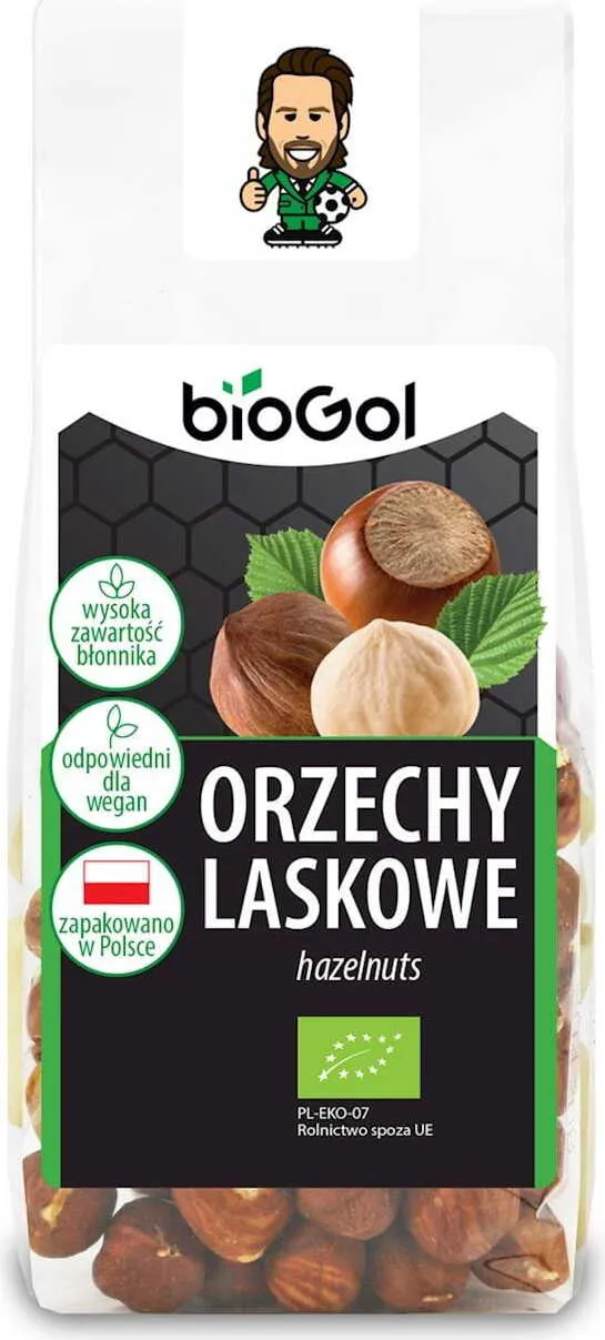 ORZECHY LASKOWE BIO 100 g - BIOGOL DATA: 04.2026