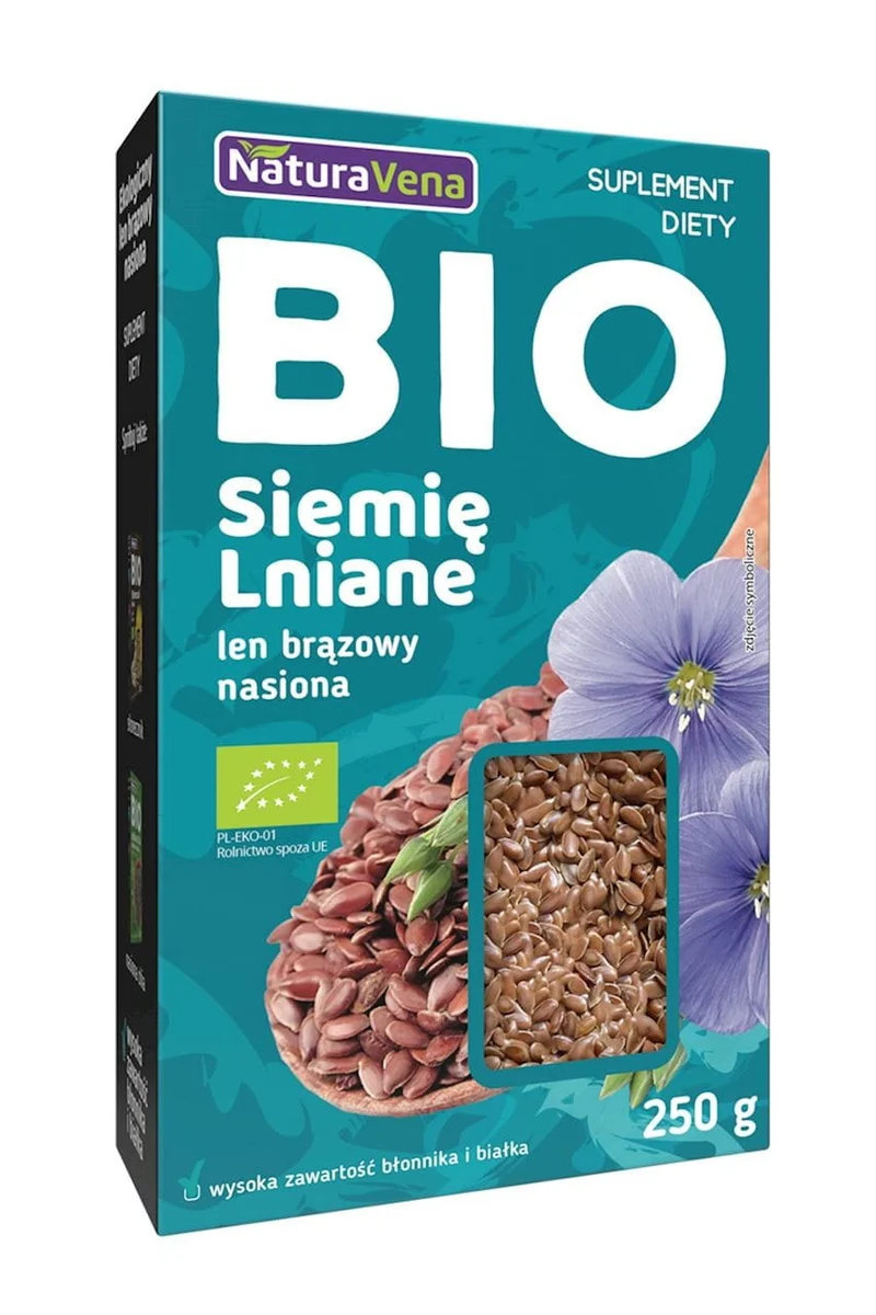 Lin brun BIO 250 g - NATURAVENA