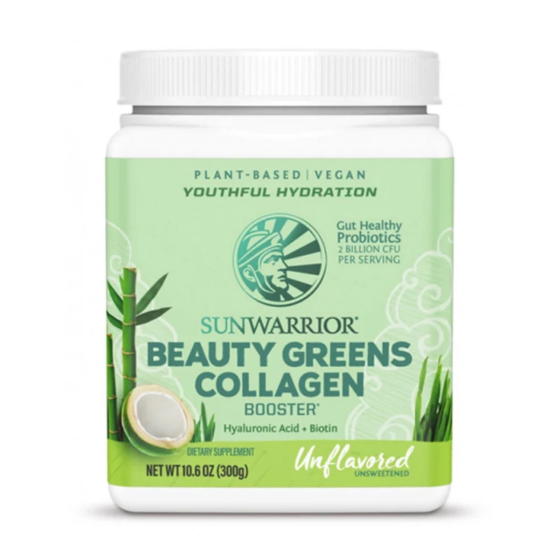 Beauty Greens Collagen Booster Poeder – Naturel – Vegan – 300 g