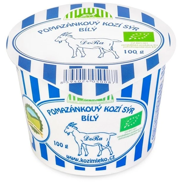 Streichfähiger Bio-Ziegenkäse 100 g KOZIMLEKO