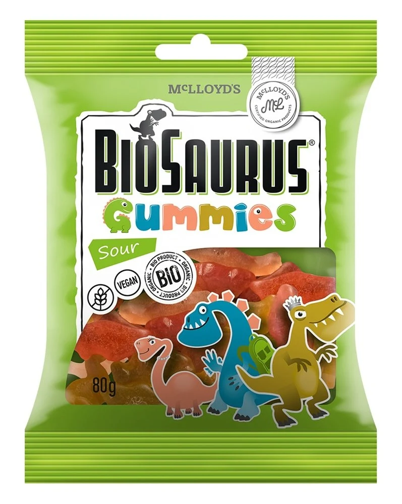 Saure Gelees NON-GLU. BIO 80 g