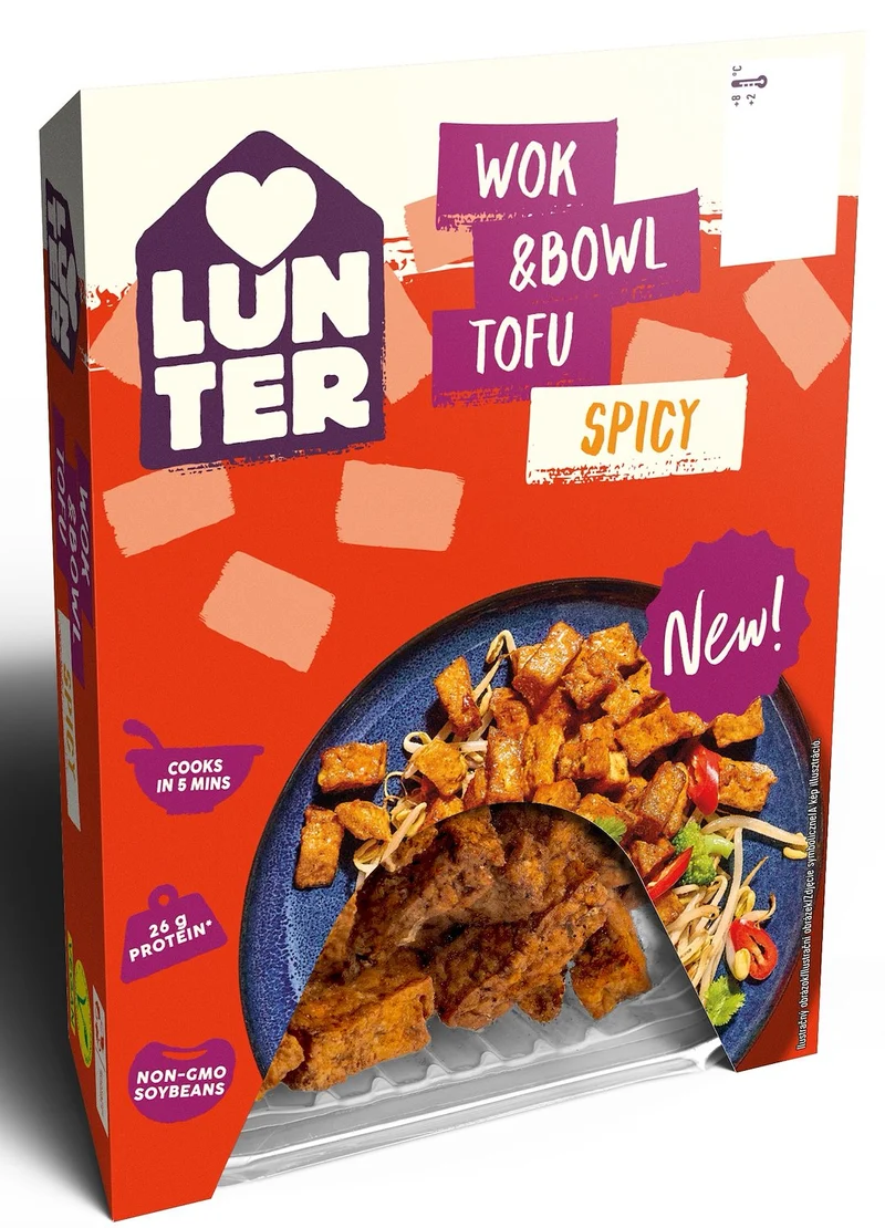 Tofu Wok & Schale pikant 160 g LUNTER