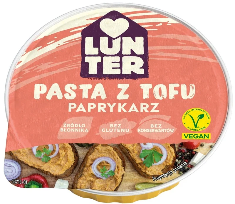 Tofupaste Paprikasch 75 g LUNTER