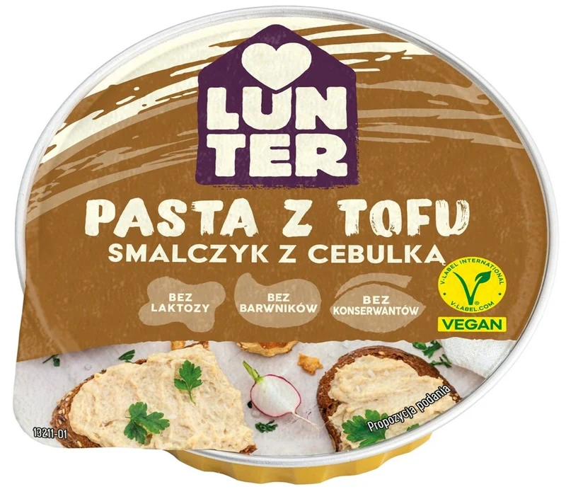 Tofu-Schmalzpaste mit Zwiebeln 75 g LUNTER