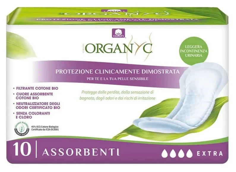 Urologische Inkontinenzeinlagen, extra 10 Stück BIO ORGAN(Y)C