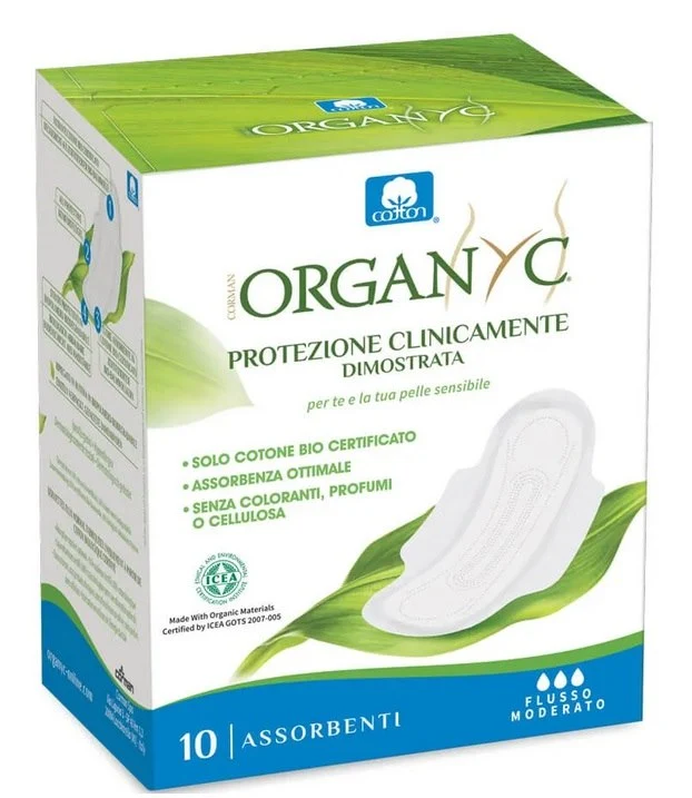 Damenbinden für den Tag 10 Stk. BIO ORGAN(Y)C