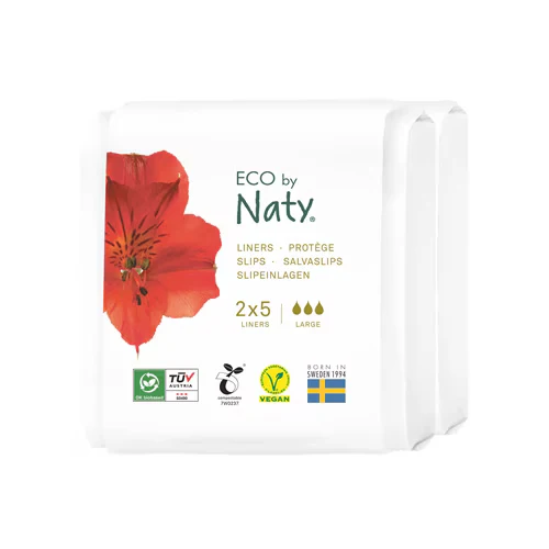 Bio-Binden, groß, 2 x 5 Stück ECO BY NATY