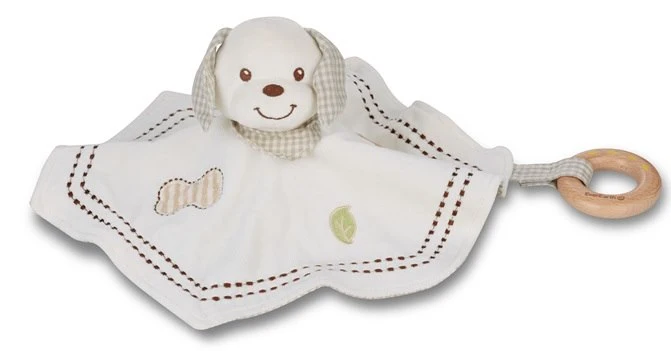 Baumwolle kuschelig, Decke Hündchen von 0m-ca (25cm) fsc & gots EVEREARTH