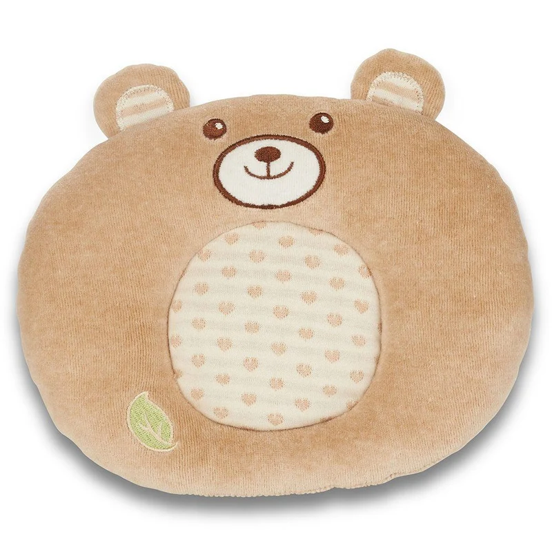 Baumwoll-Teddybär-Kissen von 0m-ca (25cm) gots EVEREARTH