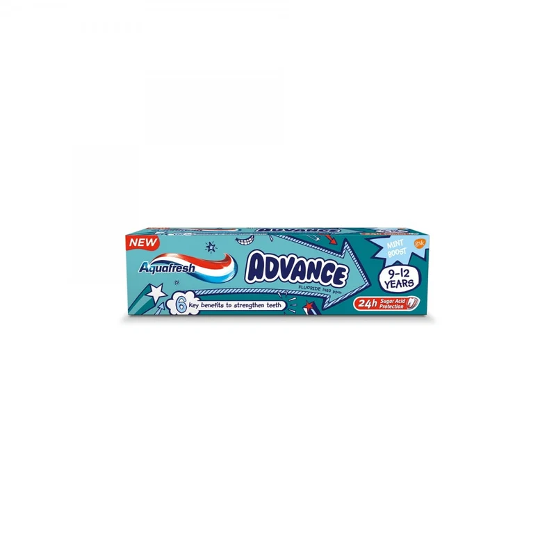 Zahnpasta für Kinder 9-12 Jahre 75 ml DATE: 03.2026