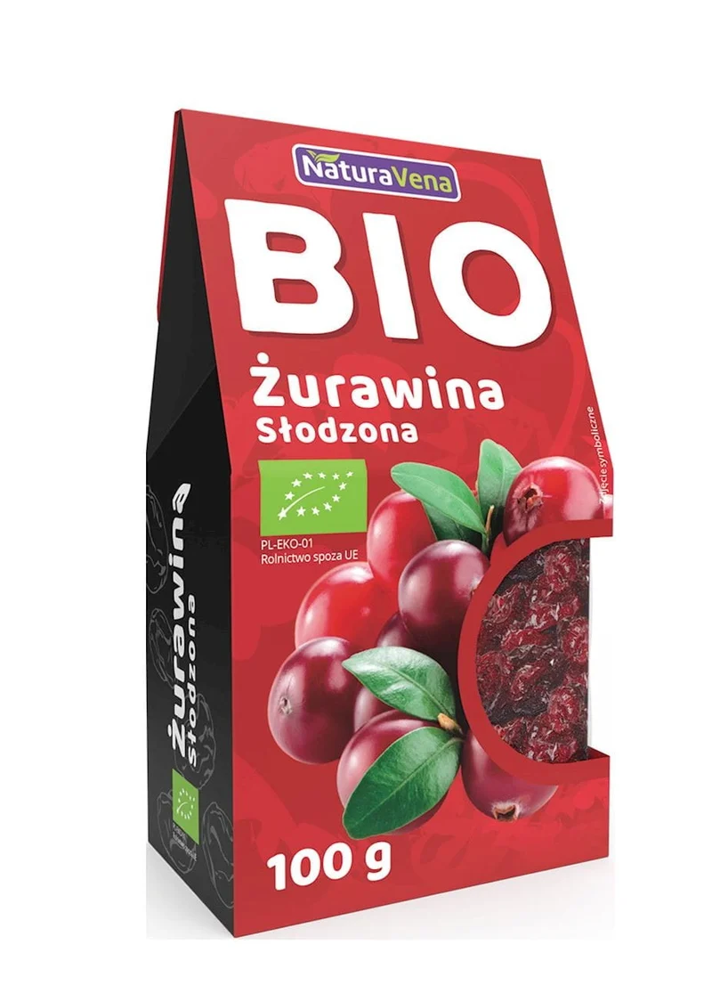 ZUCKERGEFÜLLTE BURRENBEERE BIO 100 g - NATURAVENA DATE: 03.2026