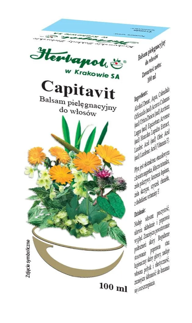 CAPITAVIT Haarbalsam 100ml HERBAPOL KRAKÓW DATUM: 02.2026