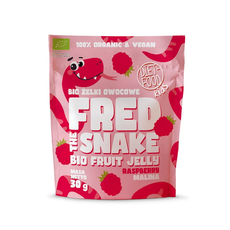 BIO 30 g gels framboise - ALIMENTS DIETAIRES (FRED LE SERPENT)