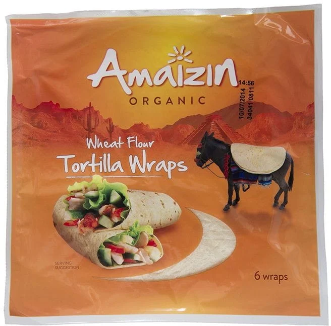 TORTILLA WAPS BIO 240 g - AMAIZIN DATE: 02.2026