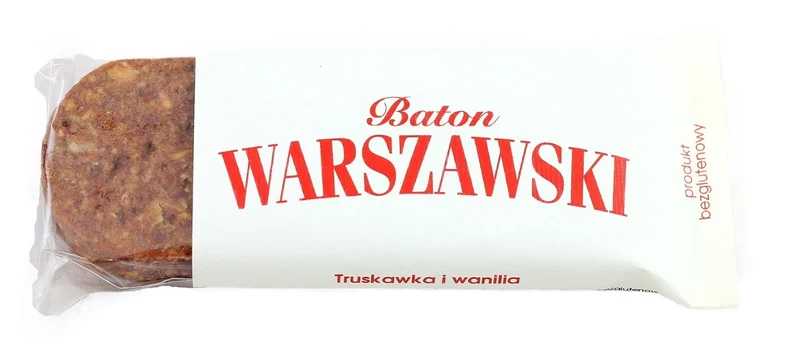WARSAW BATON Erdbeere und Vanille 50g