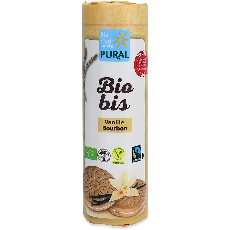 FAIR TRADE VEGANIAN Marquise CAKES WITH VANILLA CREAM BIO 320 g - PURAL (BIO BIS) DATE: 02.2026