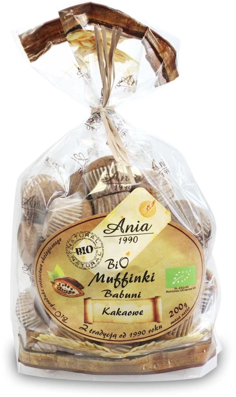 BABUNI KAKAKAY MUFFINS BIO 200 g - BIO ANIA DATE: 01.2026