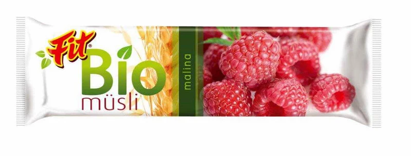 Himbeere MUSLI BATON BIO 30 g - FIT BIO MUSLI DATE: 03.2026