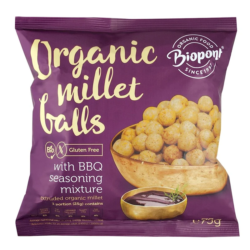 Glutenfreie Gerstenchips BIO 75 g - BIOPONT