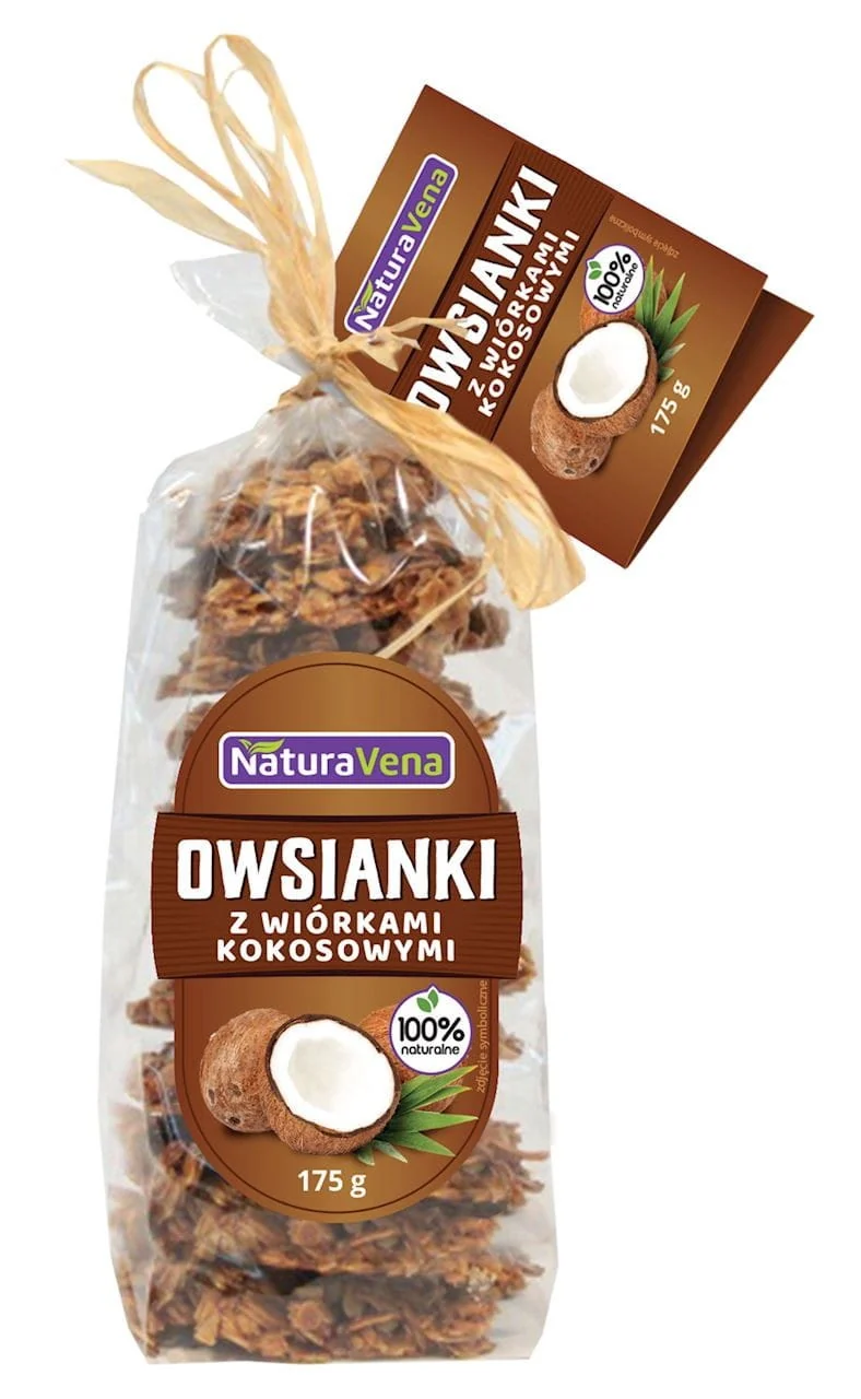 HAFERKUCHEN MIT KOKONUSSCHLÜSSEL 175 g - NATURAVENA