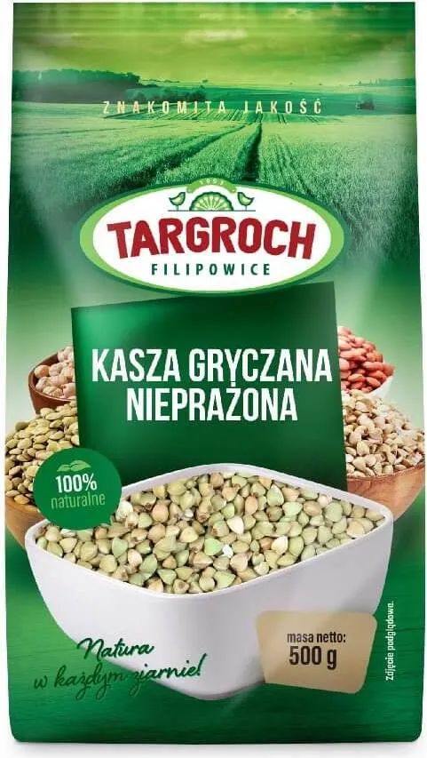 Buchweizengrütze ungeröstet 500g Targroch DATE: 03.2026
