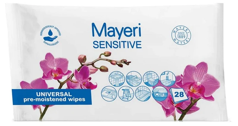 Mehrzweck-Feuchttücher für die Reinigung 28 St. MAYERI