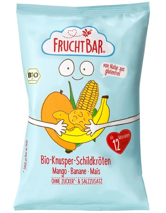 Mais-Chips, Mangan-Banane, über 12 Monate BIO 30 g FRUCHTBAR