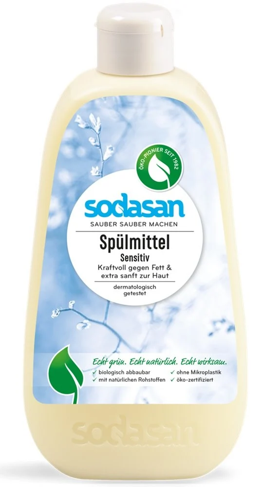Sensitives Geschirrspülmittel mit Aloe BIO 500 ml SODASAN