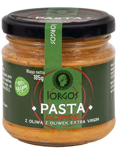 Jalapeno-Paste mit nativem Olivenöl extra 185g IORGOS