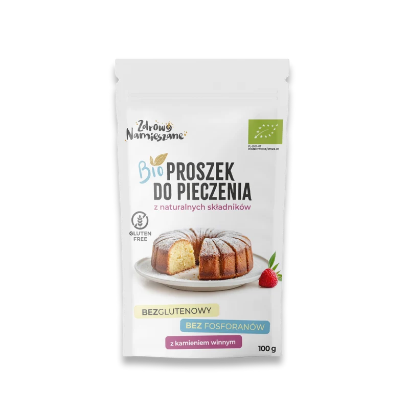 GVO-freies Backpulver. BIO 100 g HEALTHY NAMED