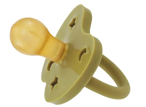 Gummisauger mit runder Krone 3-36 Monate HEVEA