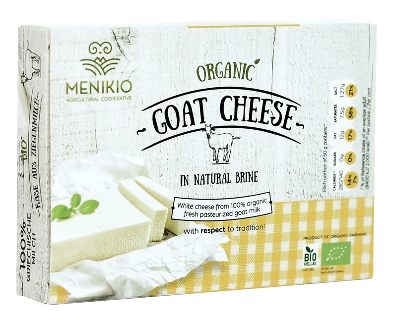Ziegenkäse BIO 200 g MENIKIO
