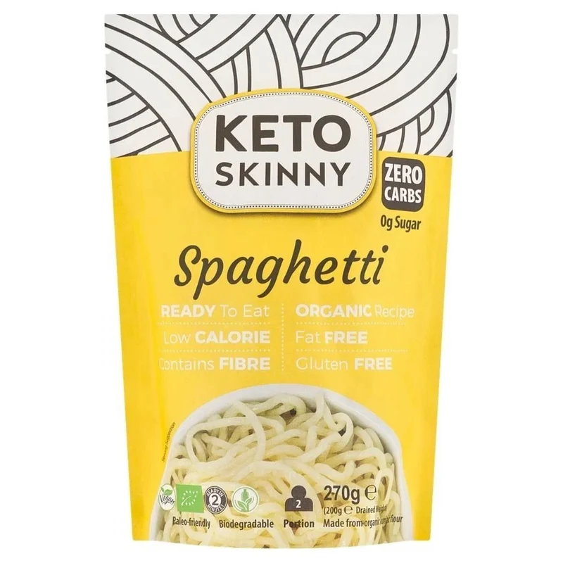 Glutenfreie Konjak-Spaghetti-Nudeln BIO 270 g KETO SKINNY
