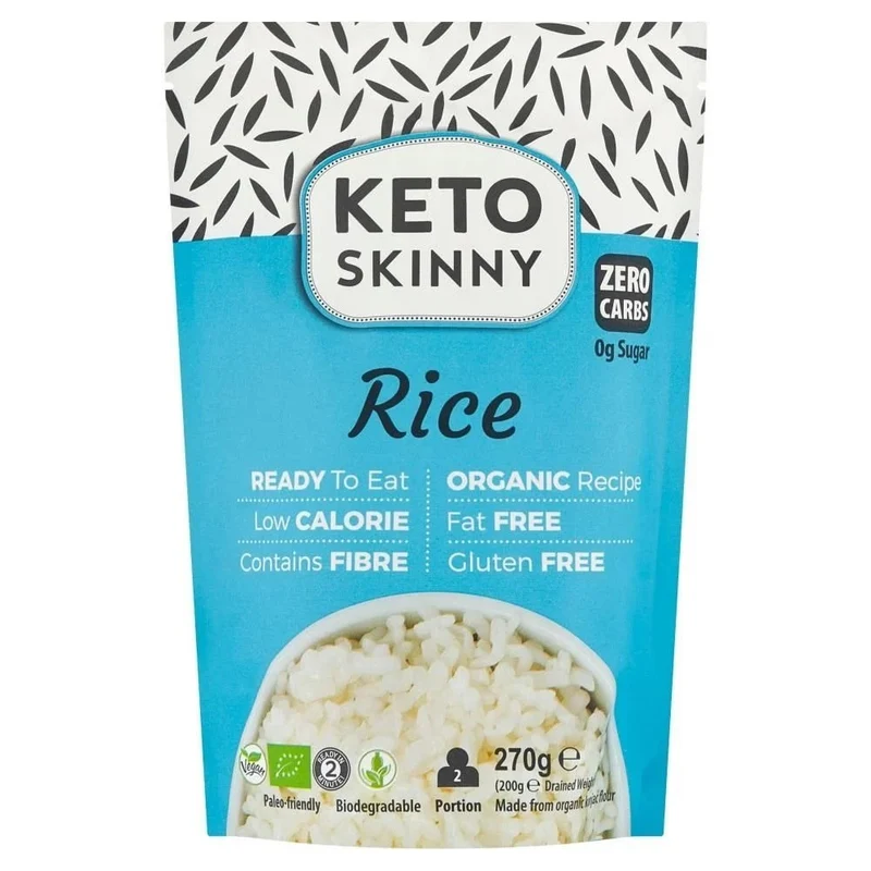 Glutenfreie Konjak-Reisnudeln BIO 270 g KETO SKINNY