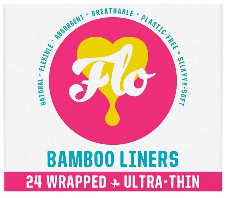 Bambusbinden, einzeln verpackt 24 Stück BIO FLO