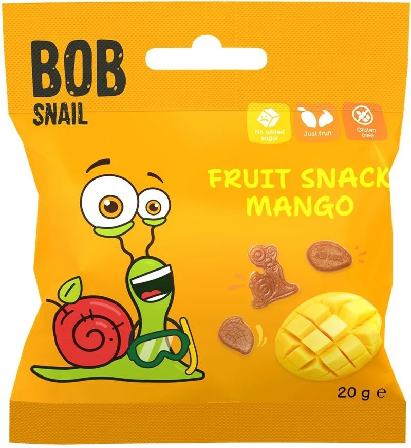 Mango-Snack 20 g BOB SNAIL