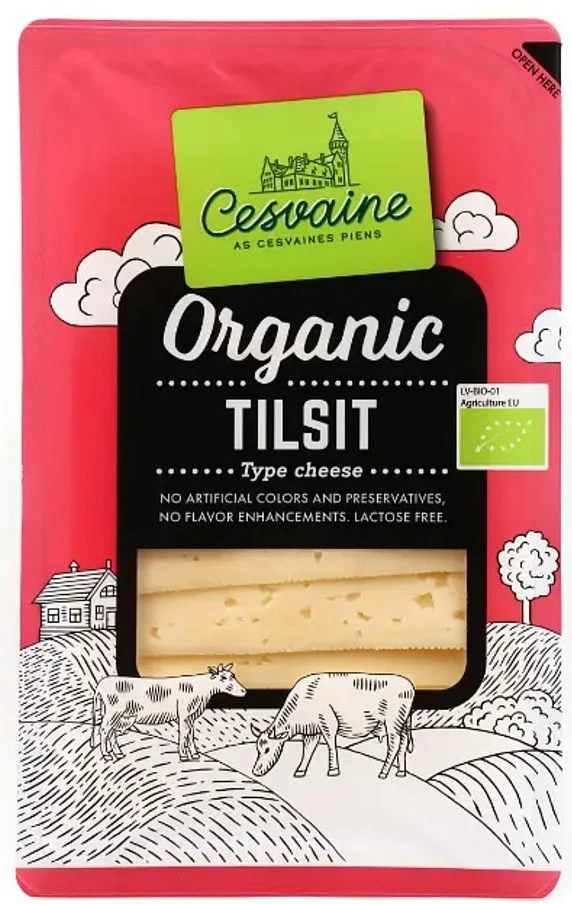 Tilsiter Käse in Scheiben BIO 125 g CESVAINE