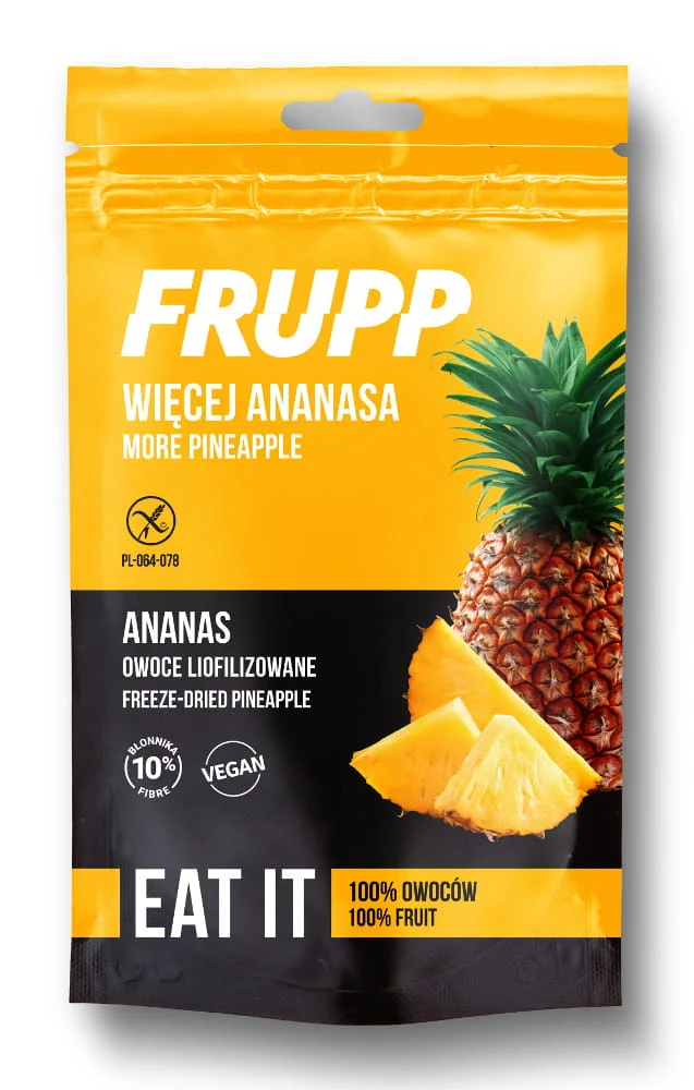 Gefriergetrocknete Früchte Frupp Ananas Celiko, 15g DATE: 02.2026