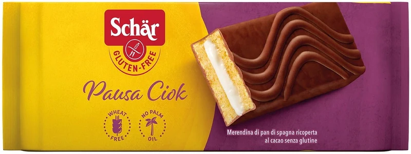 Pausa ciok Kakao Kuchen glutenfrei 35 g Schar DATE: 12.2025
