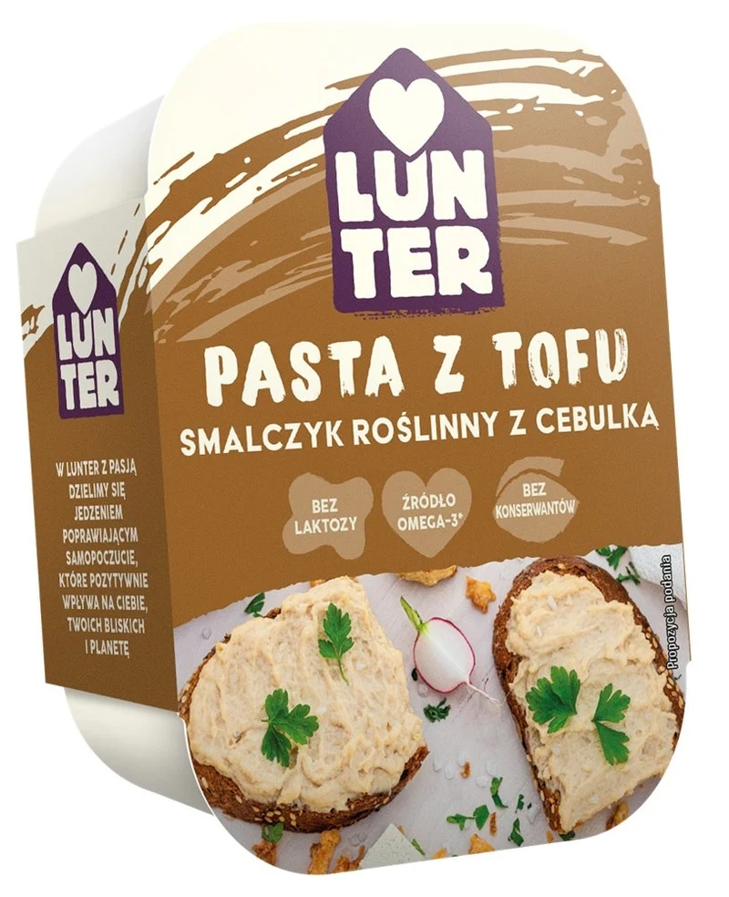 Tofu-Schmalzpaste mit Zwiebeln 150g LUNTER