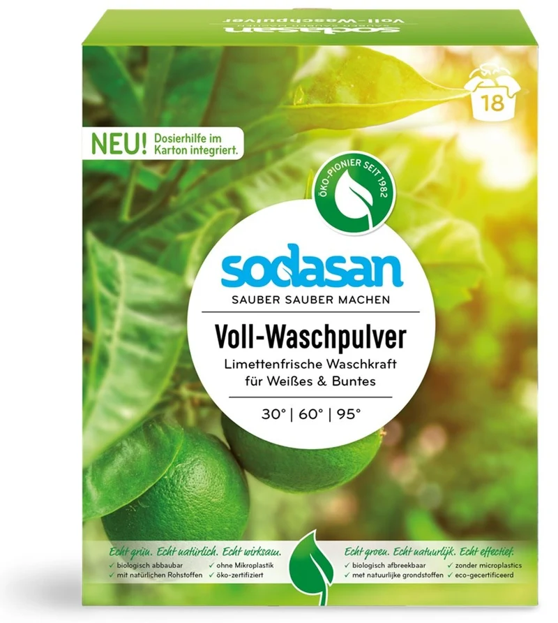 Universal-Waschpulver Kalk 1,01 kg SODASAN