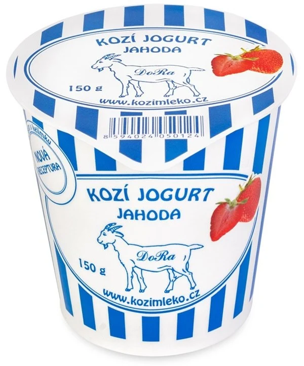 Erdbeer-Ziegenjoghurt 150 g KOZIMLEKO