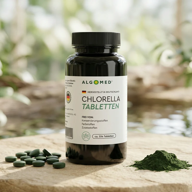 Algomed Chlorella – 100 g – ca. 334 tabletten