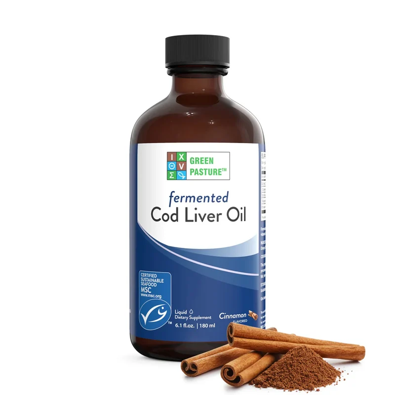 Fermented Cod Liver Oil (Levertraan) – Kaneel – 176 ml