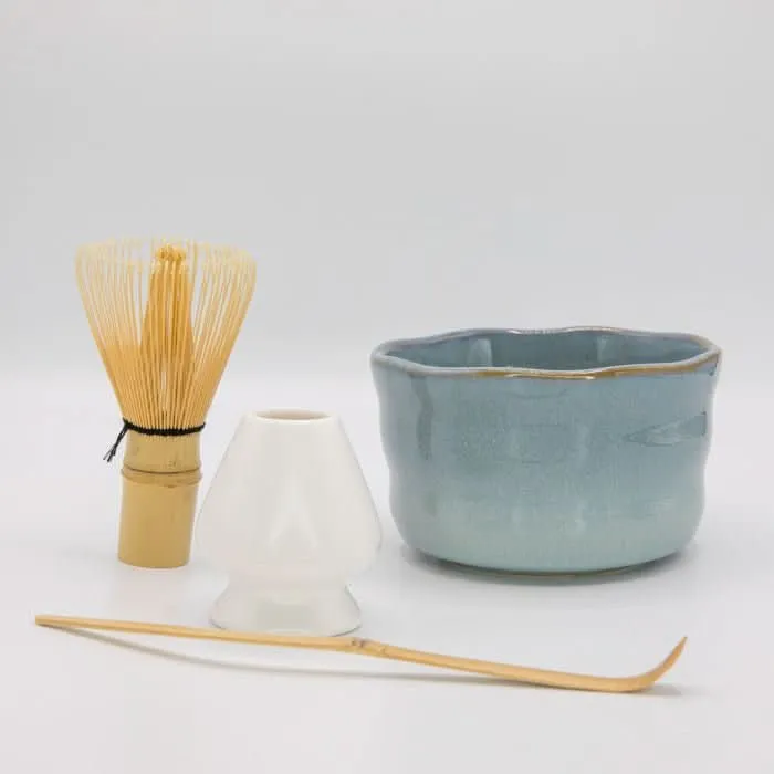 Matcha set blauw