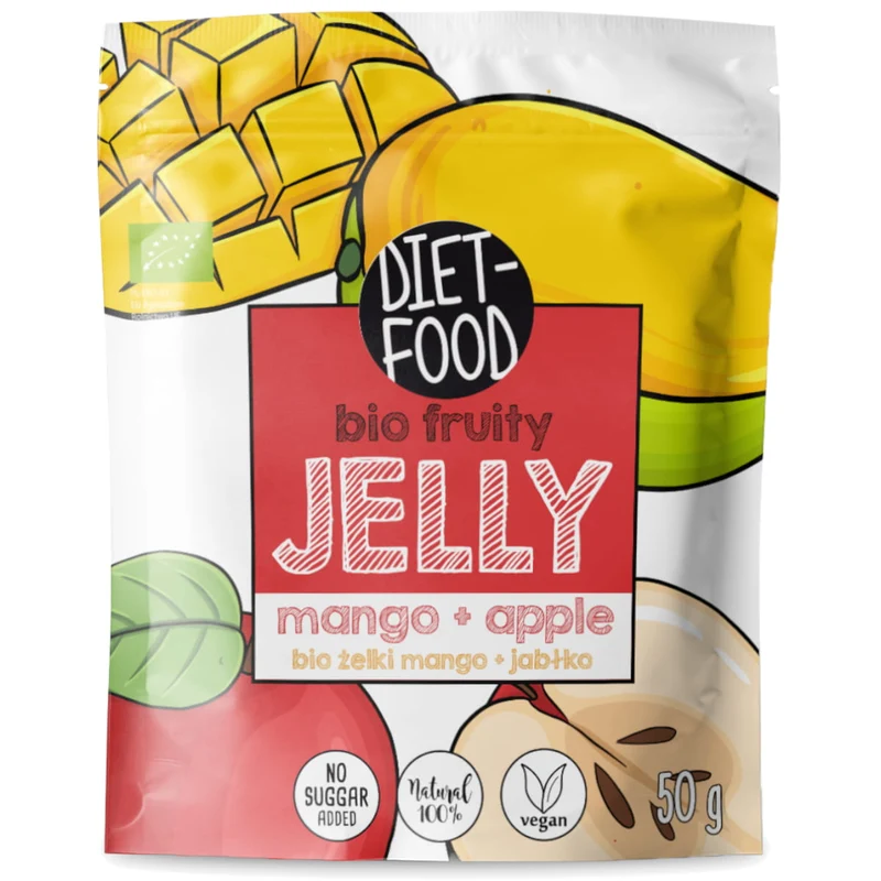 Gelee mit Mango und Apfel 50g EKO DATE: 04.2026