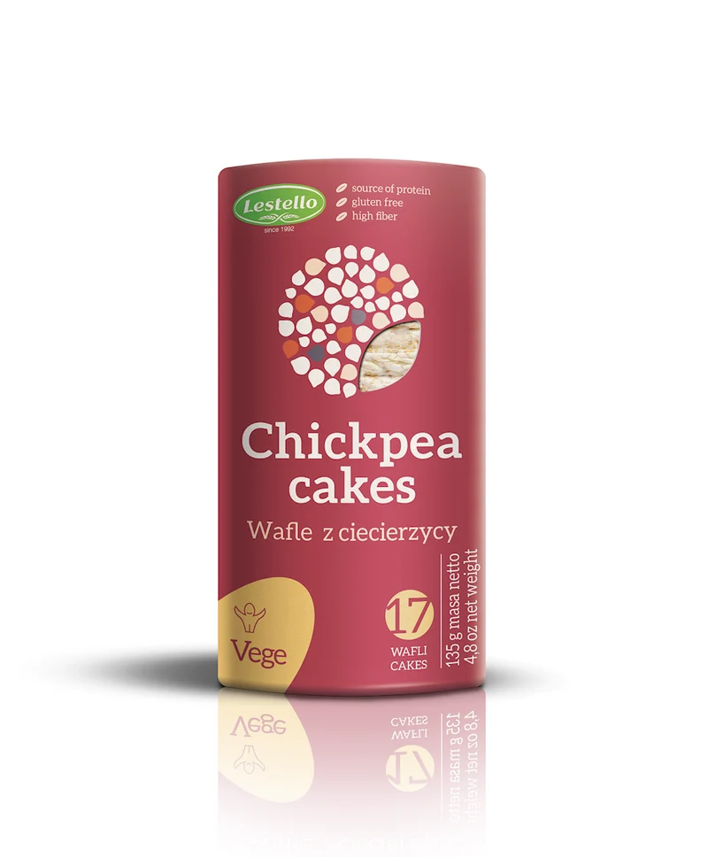 Glutenfreie Kichererbsenwaffeln 135 g - LESTELLO
